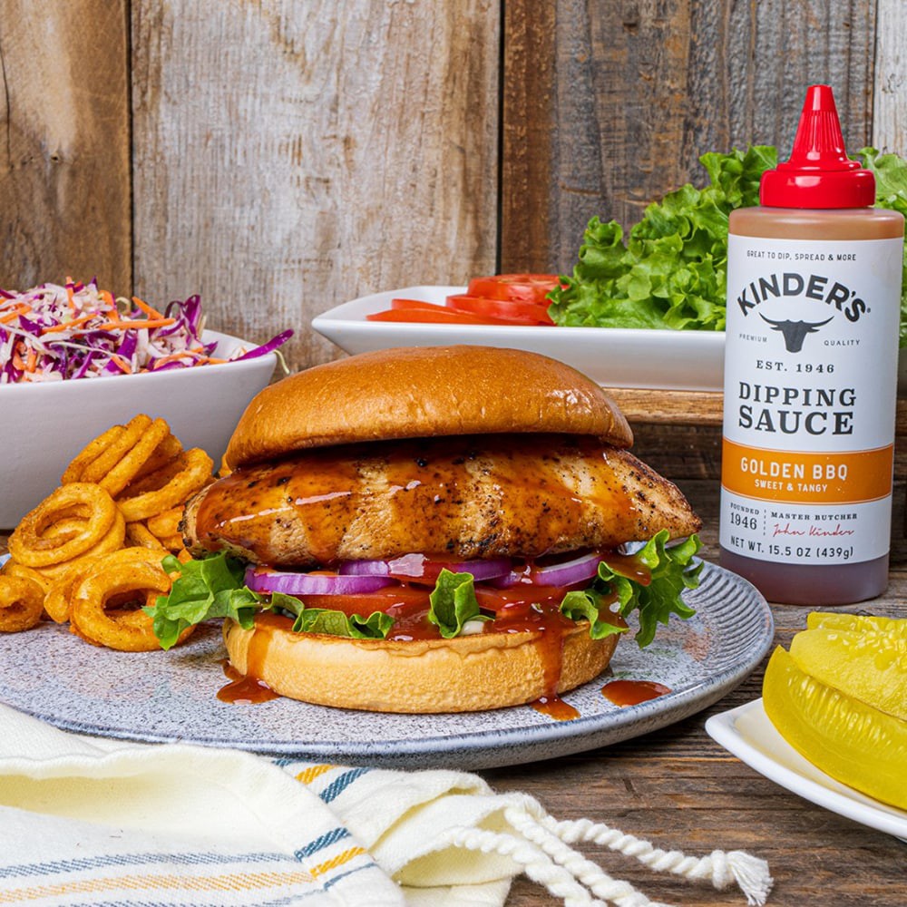 slide 4 of 5, Kinder's Golden BBQ Dipping Sauce - 15.5 oz, 15.5 oz