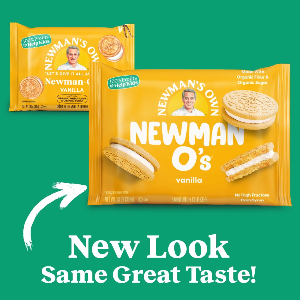 slide 5 of 6, Newman's Own Ckie Os Vnla, 13 oz