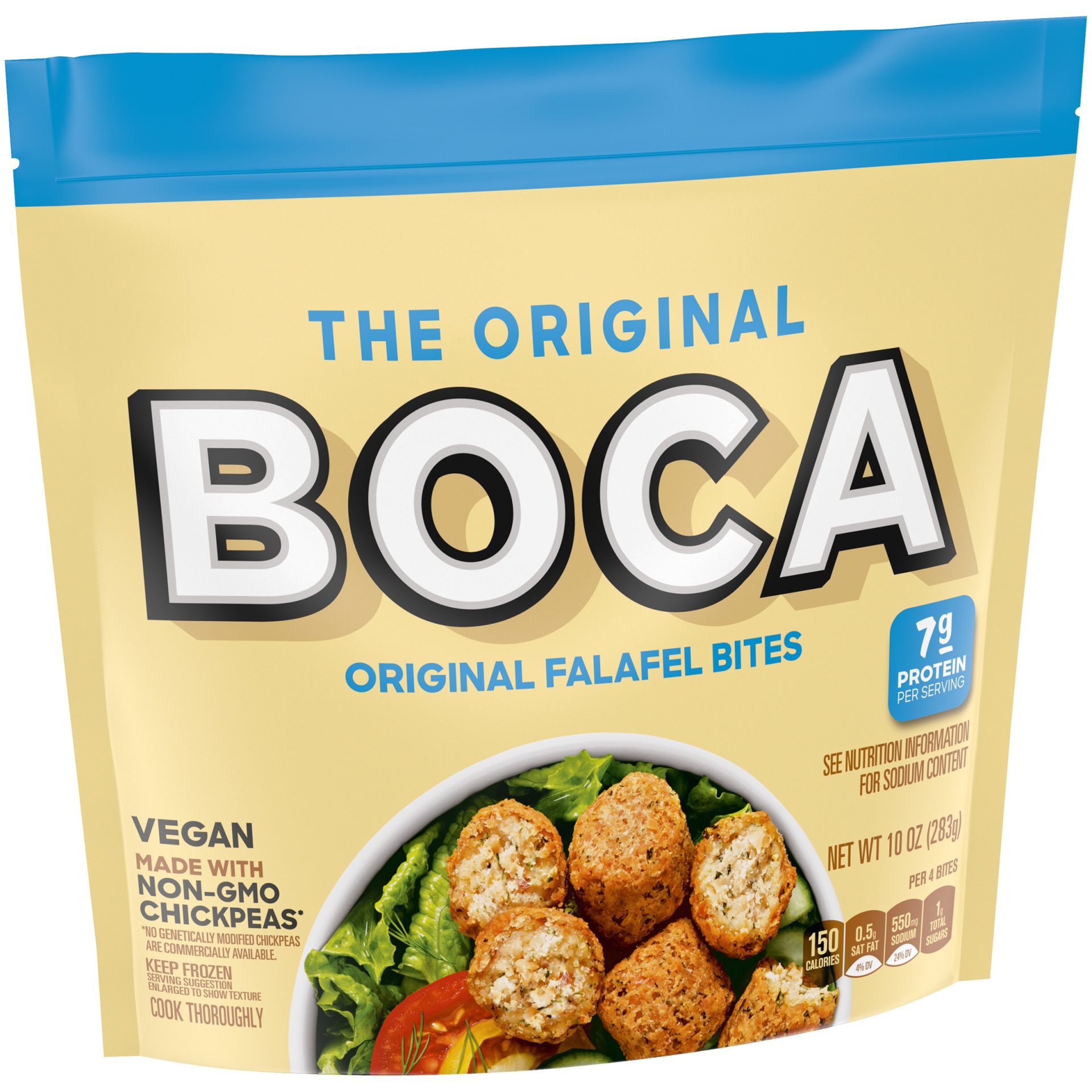 slide 2 of 6, BOCA Original Vegan Falafel Bites with Non-GMO Chickpeas, 10 oz