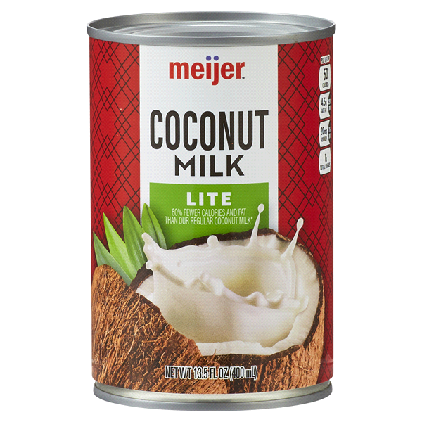 Meijer Coconut Milk Light 15Oz 13.5 oz Shipt