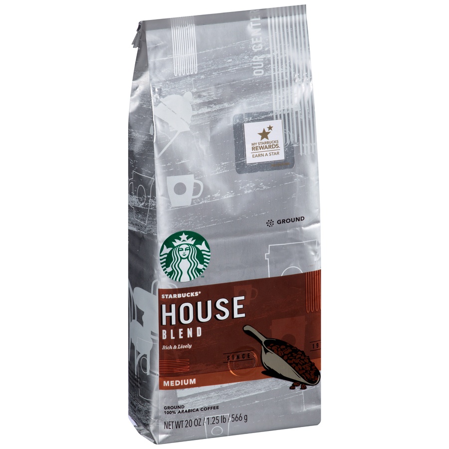 slide 4 of 6, Starbucks Coffee House Blend Ground- 18 oz, 18 oz