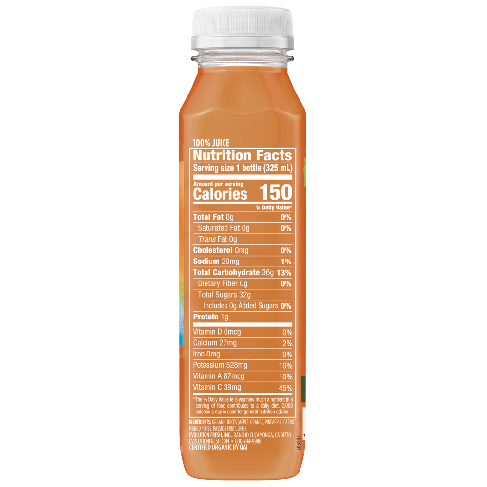 slide 4 of 4, Evolution Fresh Organic Tropical Passion Cold-Pressed Juice Blend - 11 fl oz, 11 fl oz