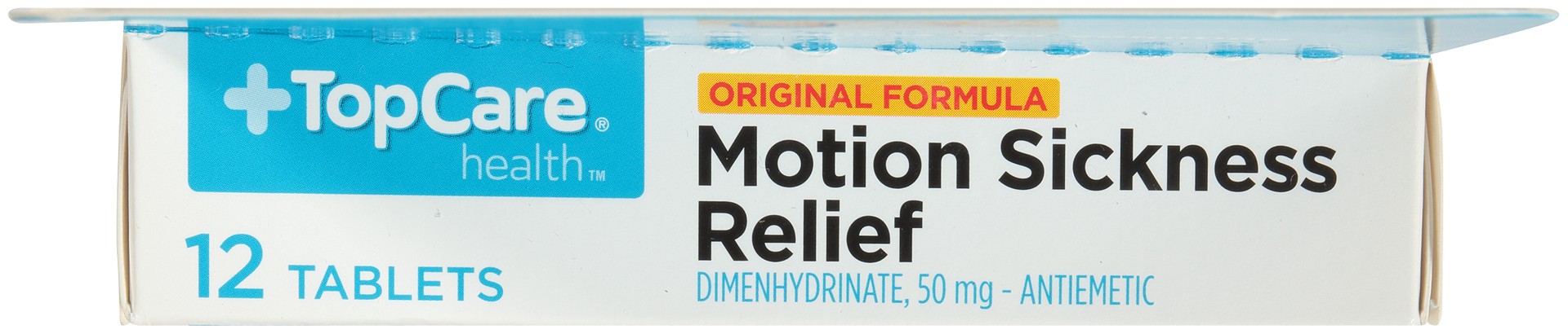slide 2 of 6, TopCare Motion Sickness Tablets, 12 ct