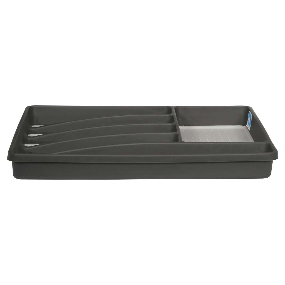 slide 3 of 4, Madesmart Large Silverware Tray 6 Compartment, Granite, 12.75 in x 1.8 in x 15.8 in