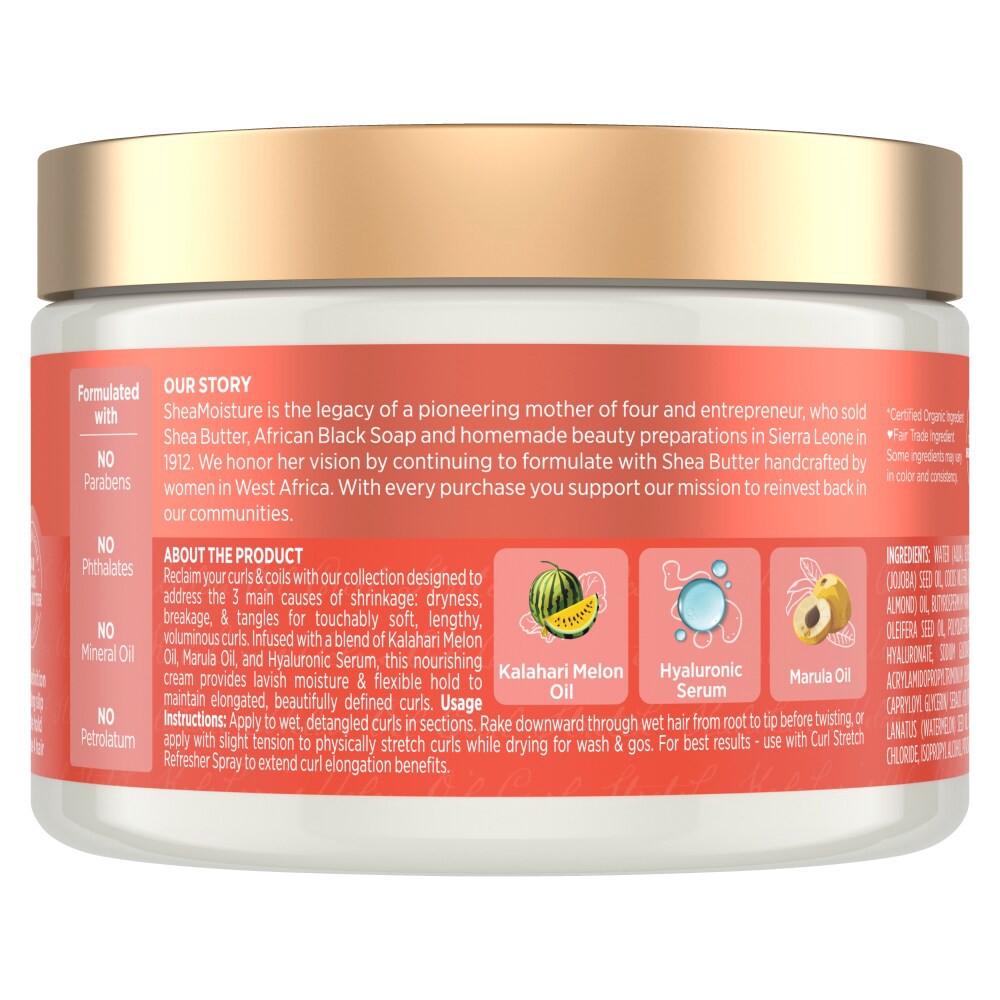 slide 5 of 5, SheaMoisture® Hair Care Curl Stretch Elongating Cream, 11 fl oz