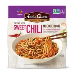 Annie Chun's Medium Korean-Style Sweet Chili Noodle Bowl with Cooked Hokkien Noodles 8.0 oz