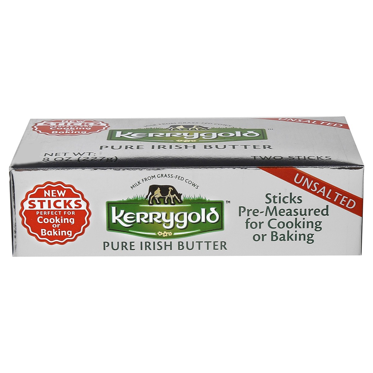 slide 5 of 7, Kerrygold Pure Irish Unsalted Butter Sticks 2 ea, 2 ct