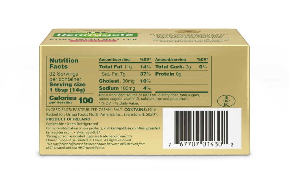 slide 2 of 5, Kerrygold Salted Butter Sticks, 16 oz