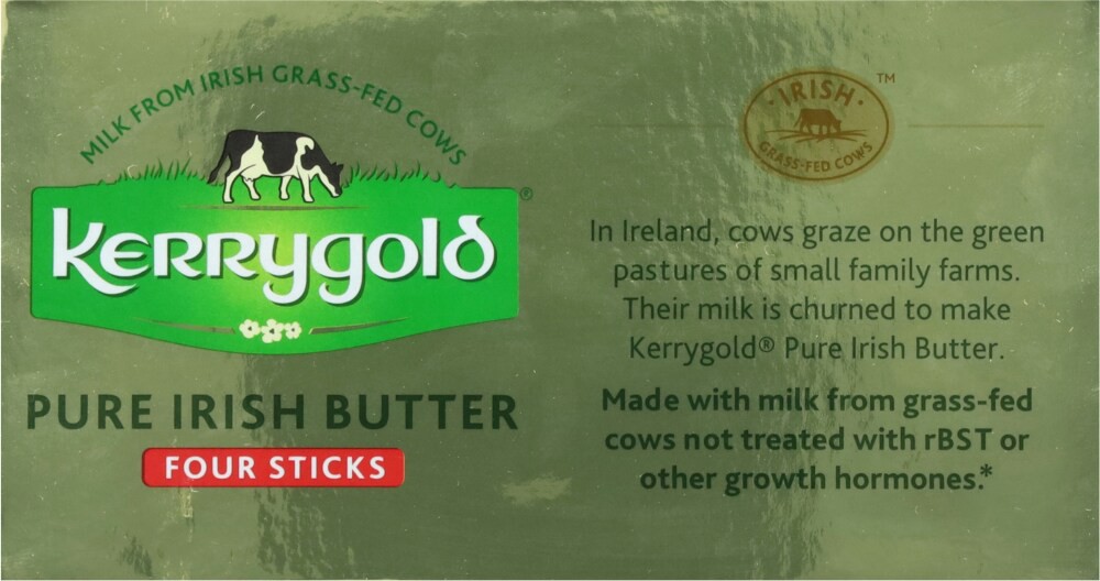 slide 3 of 6, Kerrygold Salted Butter Sticks, 16 oz