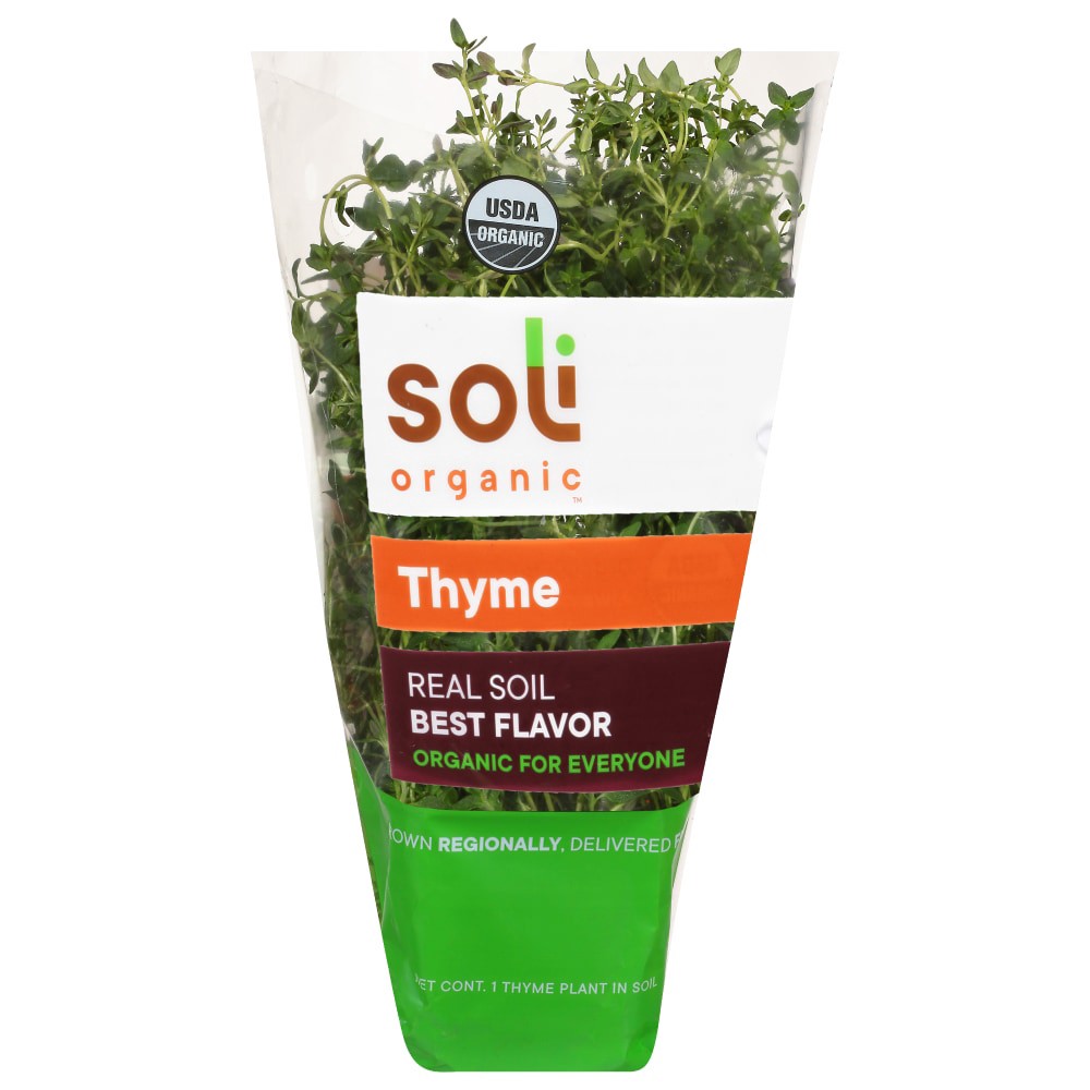 slide 2 of 3, Soli Organic Thyme 1 ea, 1 ct