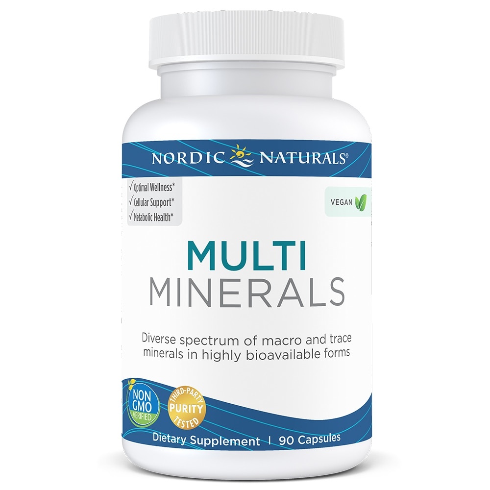 slide 3 of 3, Nordic Naturals Multi Minerals Dietary Supplement, 90 ct