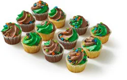 Two Bites Minecraft Mini Cupcakes 12Ct