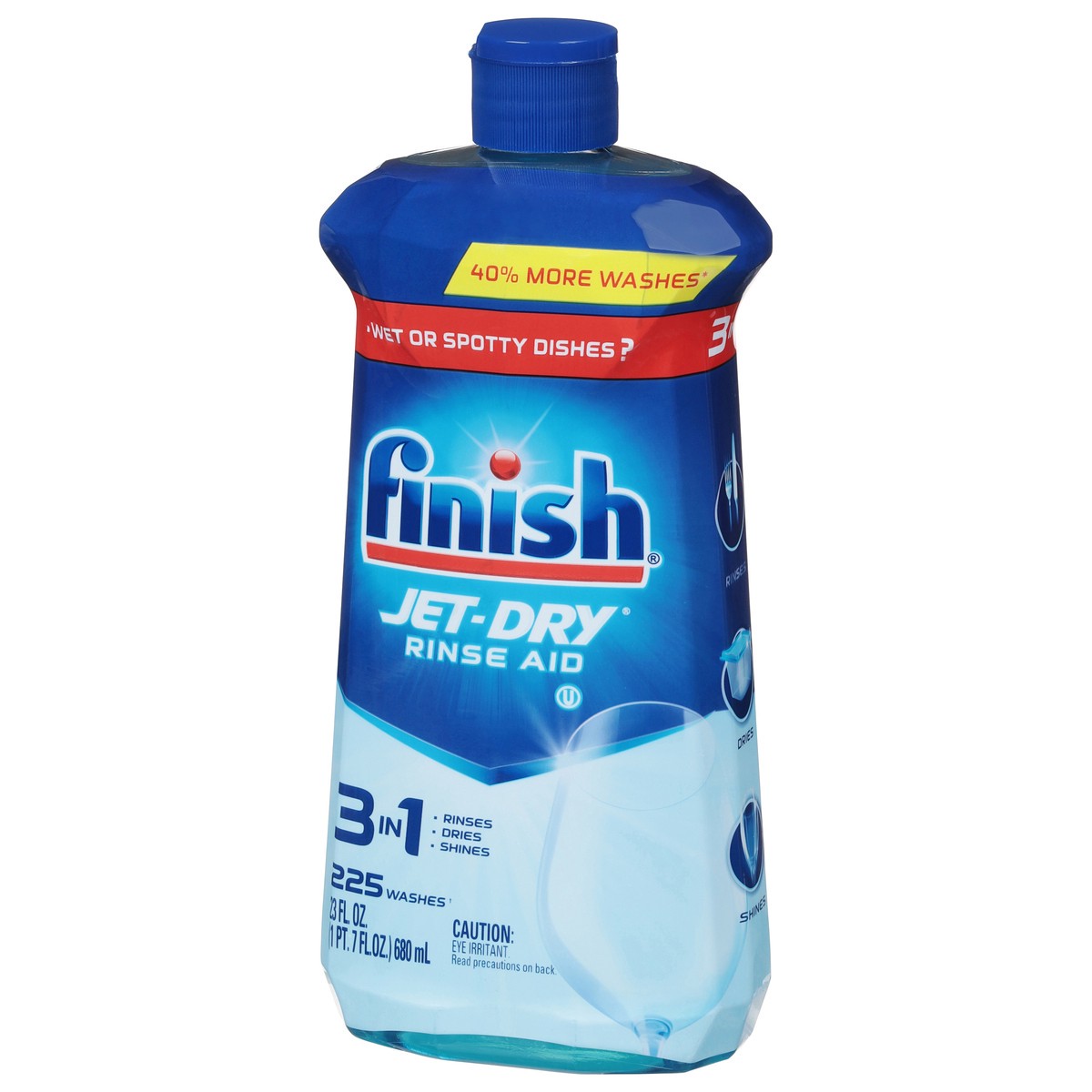 slide 3 of 9, Finish Jet-Dry Rinse Aid 23 fl oz, 23 fl oz