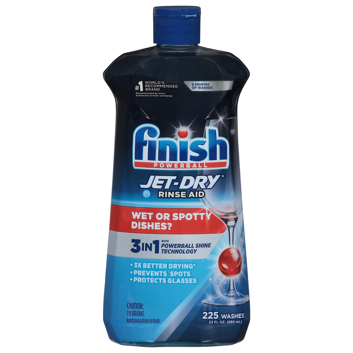 slide 1 of 9, Finish Jet-Dry Rinse Aid 23 fl oz, 23 fl oz