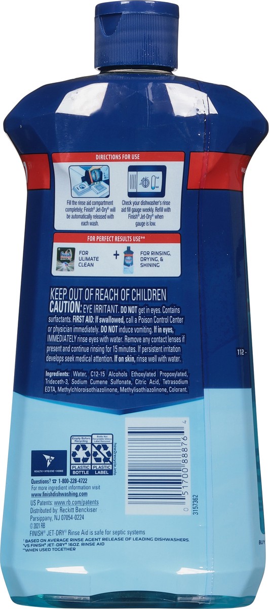 slide 9 of 9, Finish Jet-Dry Rinse Aid 23 fl oz, 23 fl oz