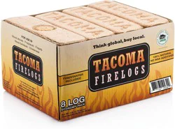 Tacoma Firelogs with Fire Starter, 8 ct / 3 lb