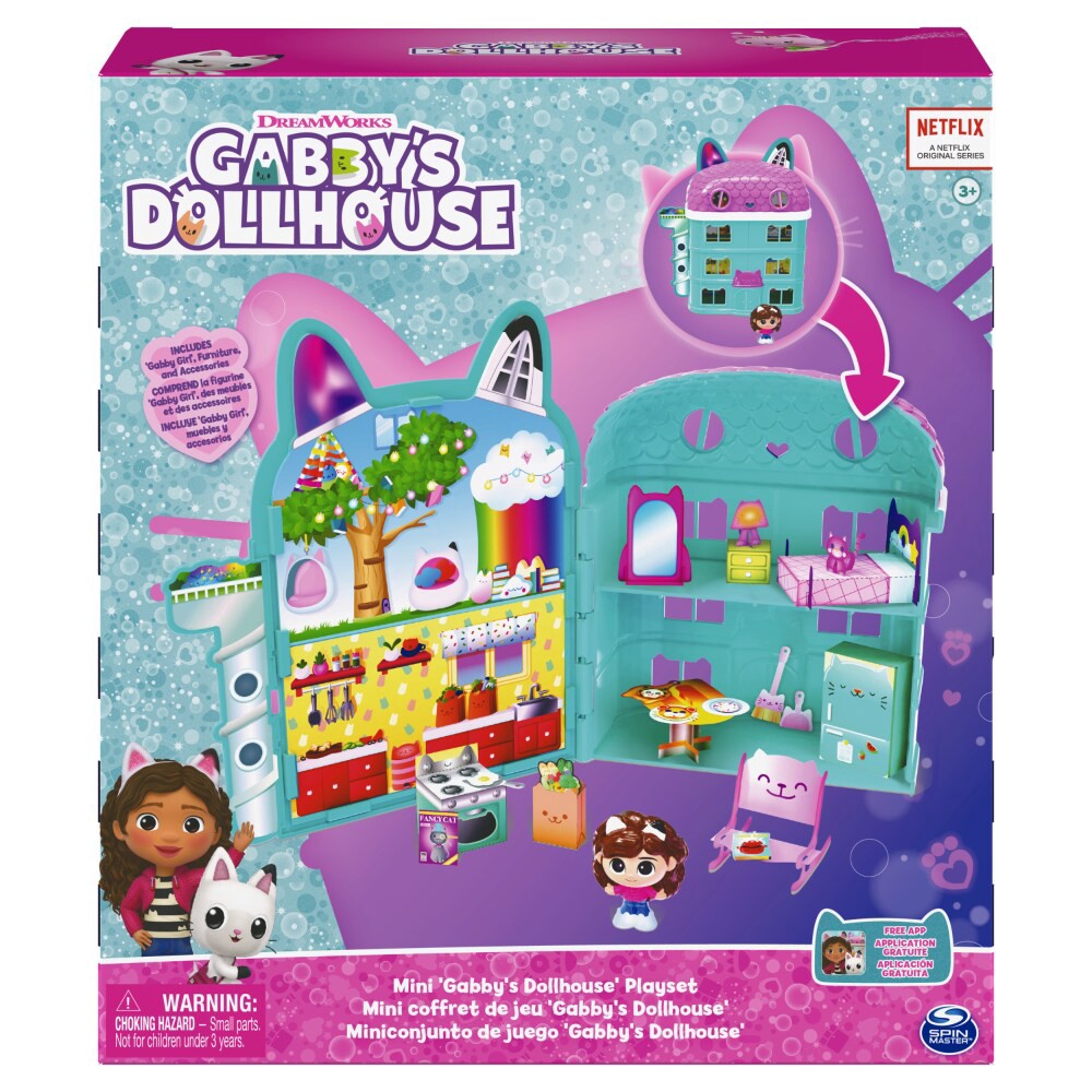 slide 2 of 4, Gabby's Dollhouse Mini Dollhouse Playset, 1 ct