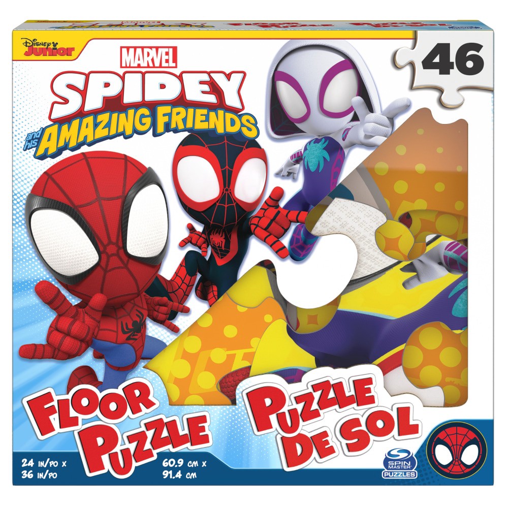 slide 1 of 5, Marvel Spidey And His Amazing Friends Floor Puzzle, 1 ct