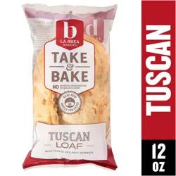 La Brea Bakery Take & Bake Tuscan Loaf 12 oz