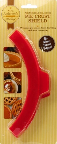 slide 1 of 1, Mrs. Anderson's Silicone Pie Crust Shield, 1 ct