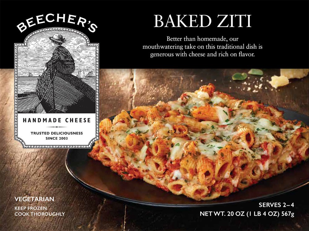 slide 2 of 2, Beecher's Baked Ziti Frozen Meal, 20 oz