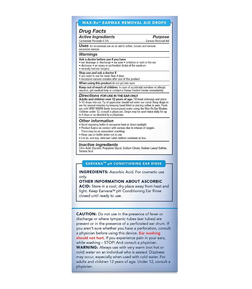 slide 3 of 6, Waxrx Deluxe Ear Wash System, 1 ct