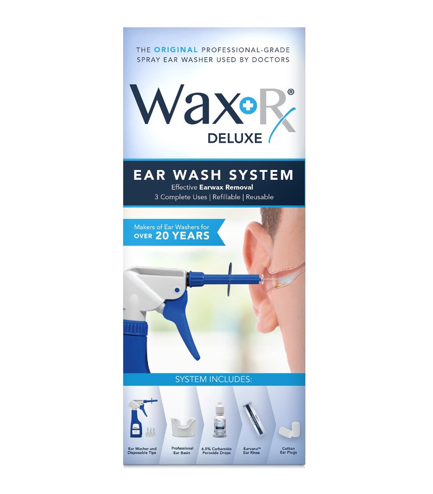 slide 5 of 6, Waxrx Deluxe Ear Wash System, 1 ct