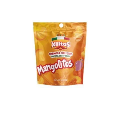 slide 1 of 1, Xilitos Mangolitos Chamoy & Chili Lime Candy, 4 oz