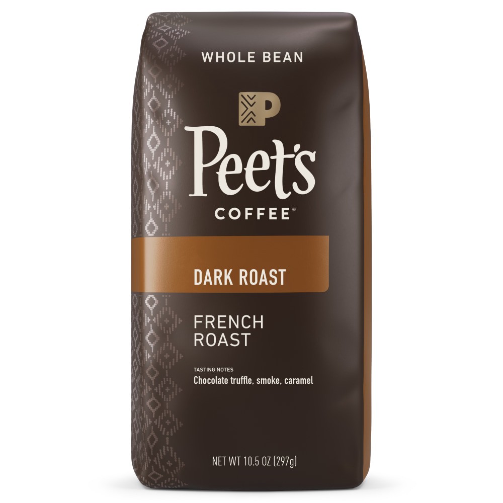 slide 2 of 6, Peet's Coffee Dark Roast French Roast Whole Bean Coffee - 10.5 oz, 10.5 oz
