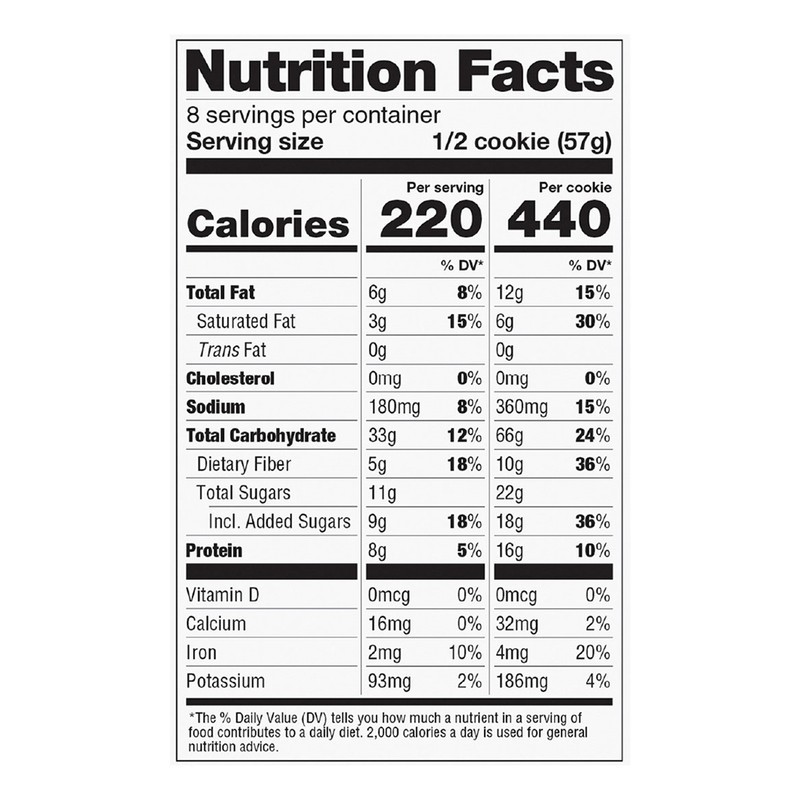 slide 2 of 5, Lenny & Larry's The Complete Cookie, Oatmeal Raisin, 4oz- 4ct, 4 ct