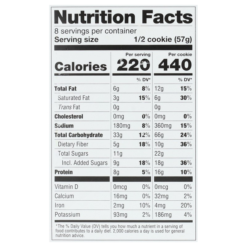 slide 4 of 5, Lenny & Larry's The Complete Cookie, Oatmeal Raisin, 4oz- 4ct, 4 ct