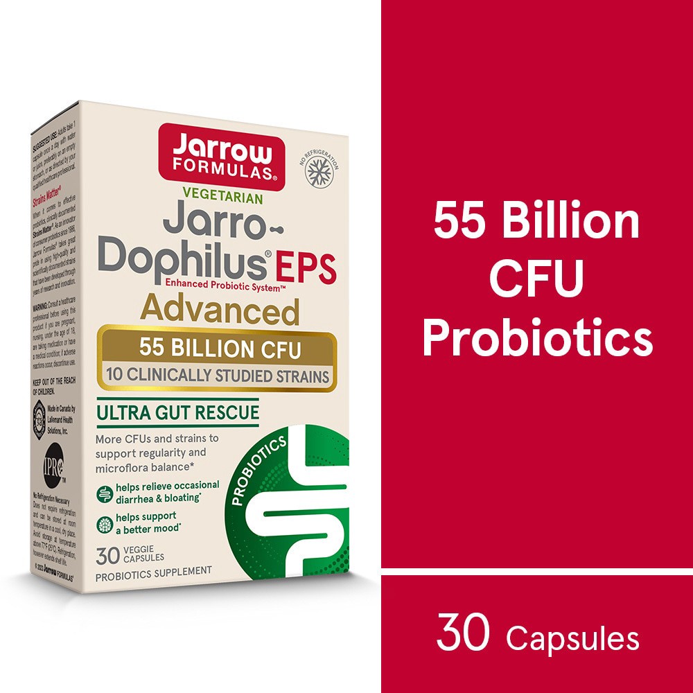 slide 4 of 5, Jarro Formulas Vegetarian Jarro Dophilus Eps Advanced, 30 ct