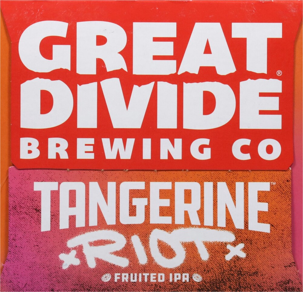 slide 3 of 3, Great Divide Riot Tamgerine Ipa Beer 6 Cans / 12 Fl Oz, 6 ct; 12 oz