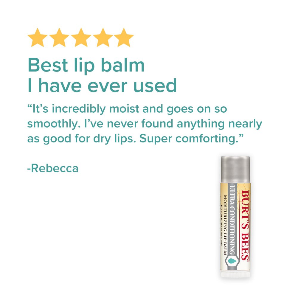 slide 6 of 6, Burt's Bees Ultra Conditioning Lip Balm, 0.15 oz