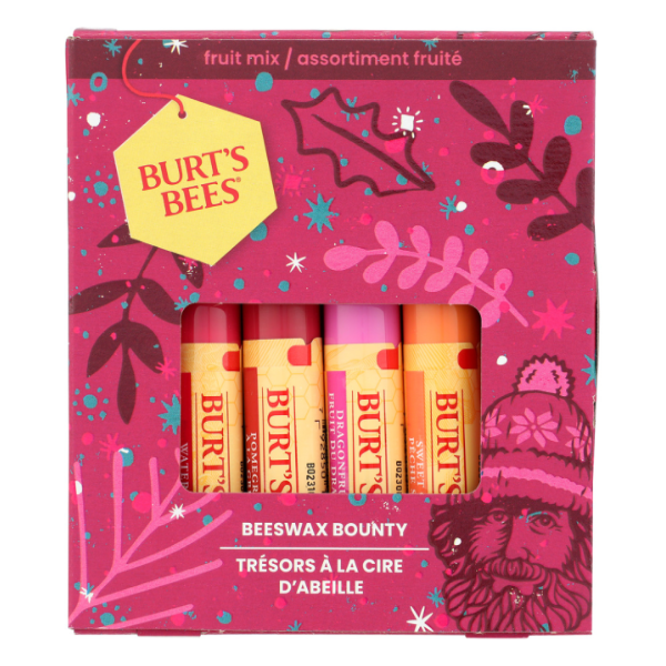 slide 1 of 1, Burts Bees Burt's Bees Beeswax Bounty Fruit Mix Holiday Gift Set, 1 ct