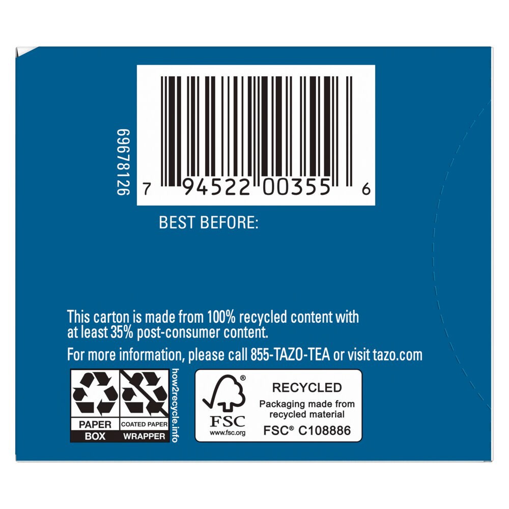 slide 3 of 3, Tazo Regenerative Organic Dream Herbal Tea, 16 ct; 1.12 oz
