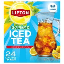 Lipton® Decaf Blacked Iced Tea, 24 ct