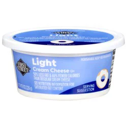 First Street Light Cream Cheese - 8 oz