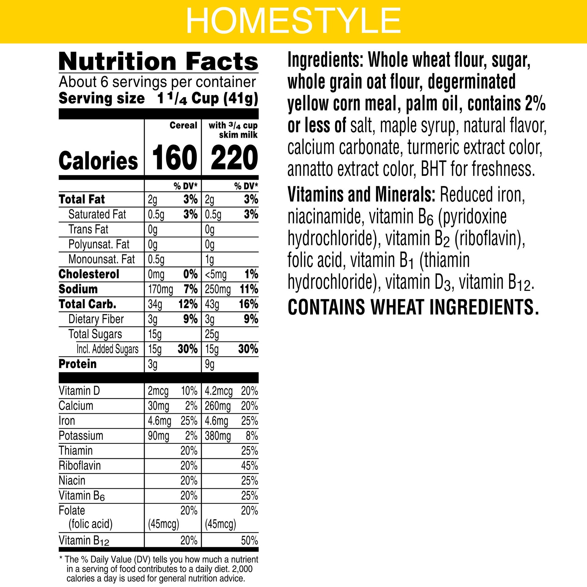 slide 2 of 5, Eggo Kellogg's Eggo, Breakfast Cereal, Maple Flavored Homestyle Waffle, Good Source of 8 Vitamins and Minerals, 8.8oz Box, 8.8 oz