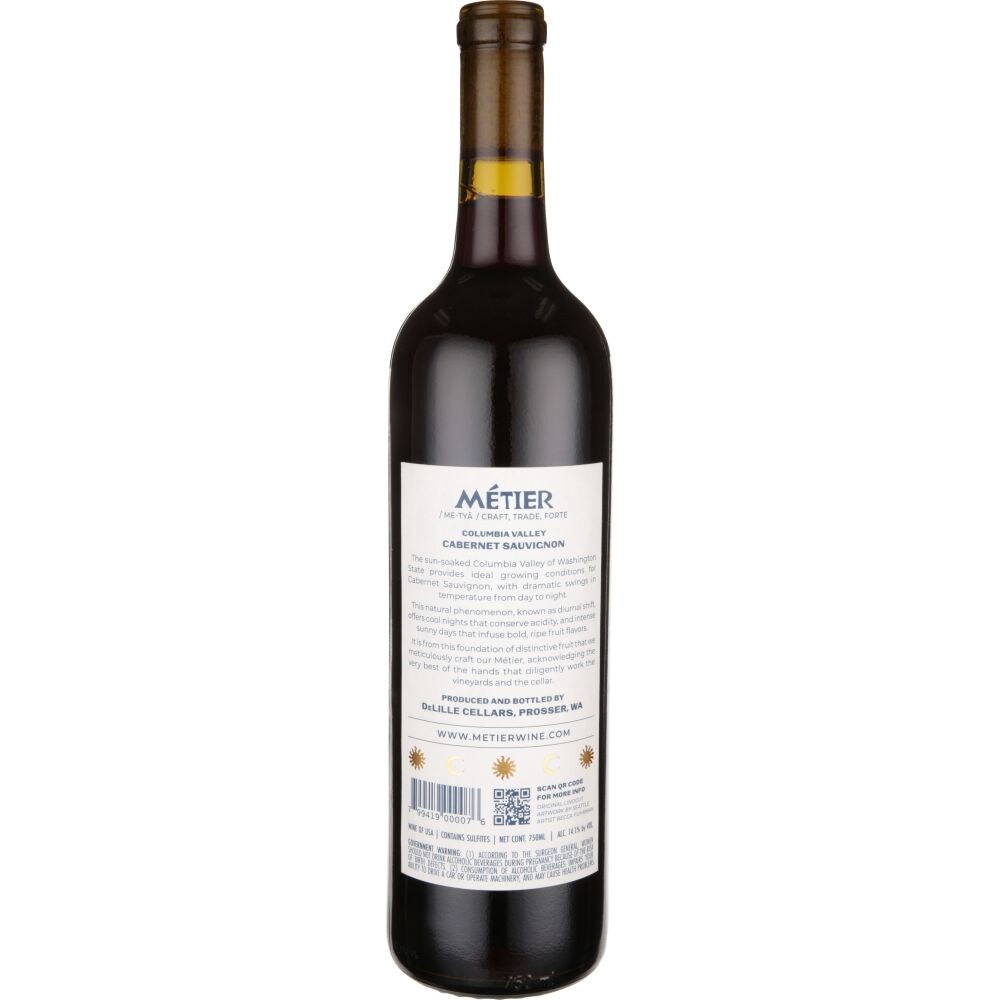 slide 2 of 2, Delille Cellars Metier Cabernet Sauvignon Wine, 750 ml