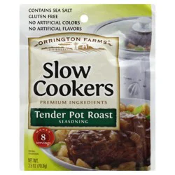 Orrington Farms Slow Cookers Tender Pot Roast Seasoning