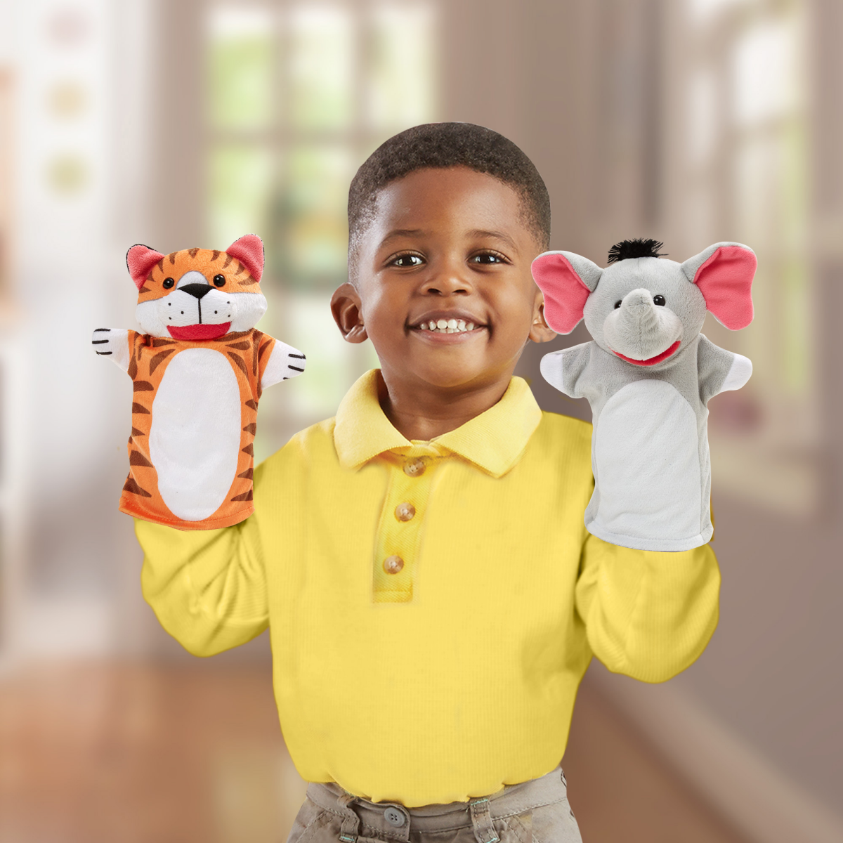 slide 4 of 8, Melissa & Doug Hand Puppets, 1 ct