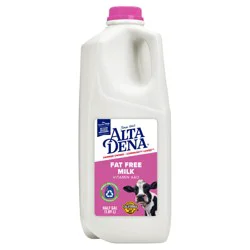 Alta Dena Fat Free Milk Half Gallon