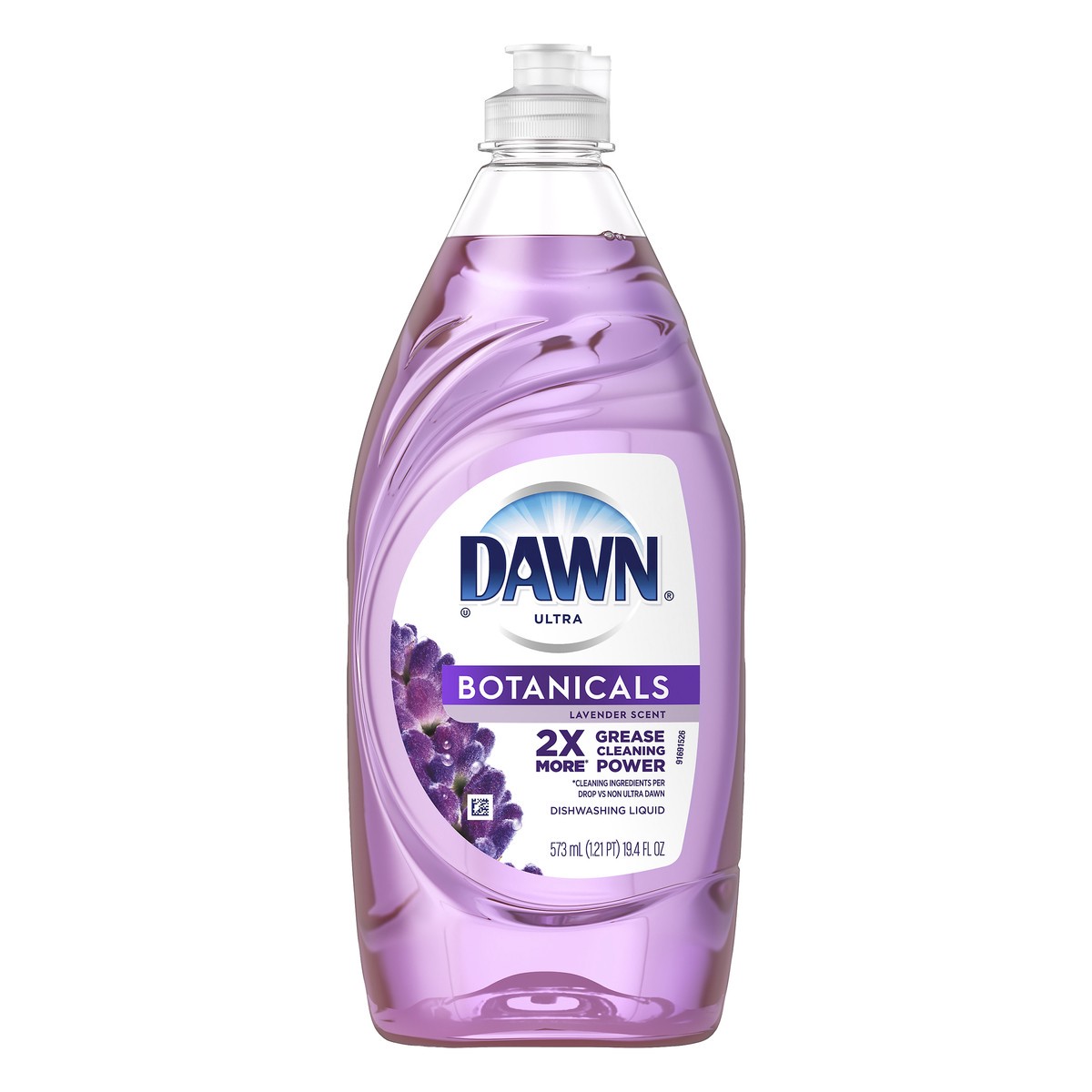 slide 1 of 3, Dawn Ultra Botanicals Lavender Scent Dishwashing Liquid 573 ml, 573 ml