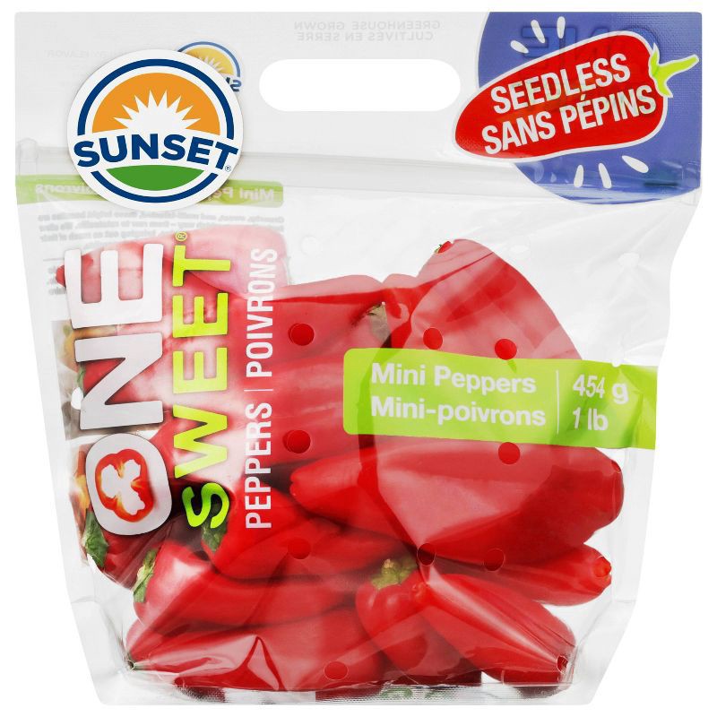 slide 8 of 9, Sunset LolliPeppers Mini-Peppers - 1lb, 1 ct