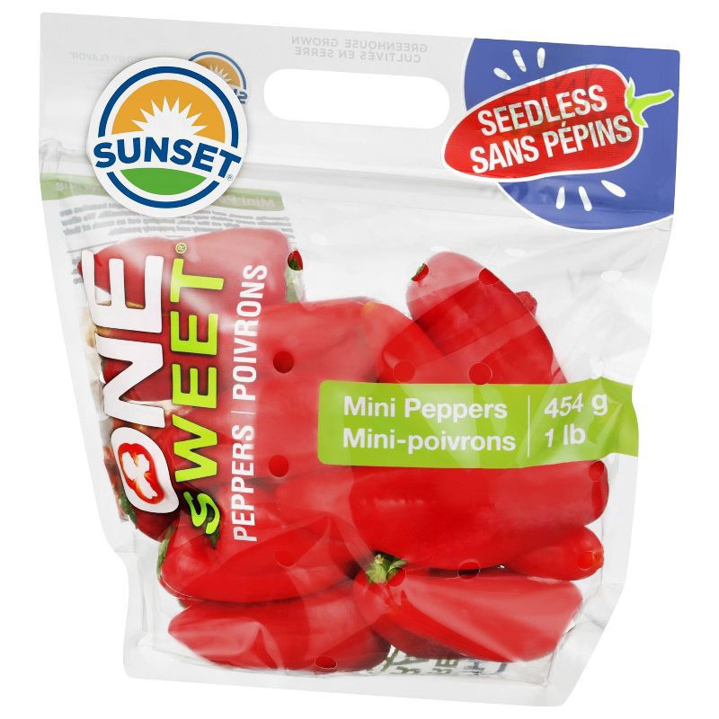 slide 7 of 9, Sunset LolliPeppers Mini-Peppers - 1lb, 1 ct