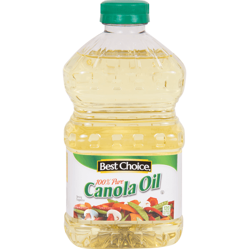 slide 1 of 1, Best Choice 100% Pure Canola Oil, 32 oz