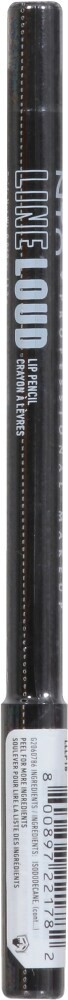 slide 3 of 4, Nyx Professional Makeup Line Loud Lip Pencil, Evil Genius, 1 ct