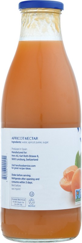 slide 5 of 5, Hero Apricot Nectar - 33.8 fl oz, 33.8 fl oz