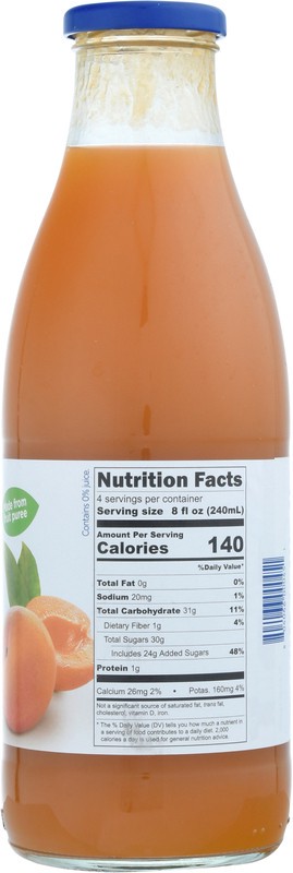 slide 4 of 5, Hero Apricot Nectar - 33.8 fl oz, 33.8 fl oz